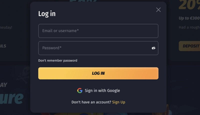 Winshark Login